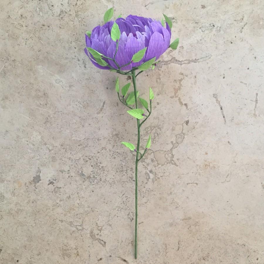 زفاف - Crepe Paper Fantasy Flower, Original Botanical Design - Hostess Gift - Wedding Flowers - First Anniversary Gift - Floral Home/Office Decor