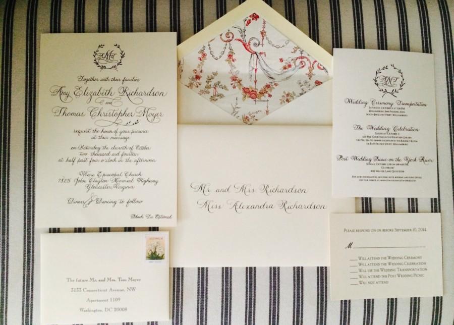 Wedding - Wedding invitation printing services