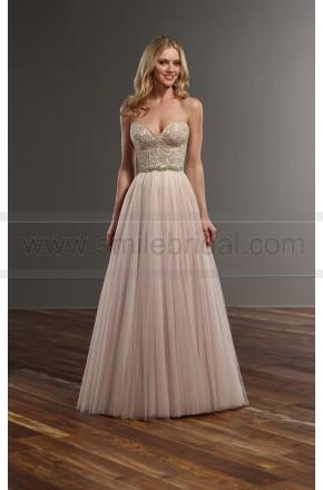 Mariage - Martina Liana Beaded Corset Tulle Skirt Wedding Separates Style Cayla   Scout