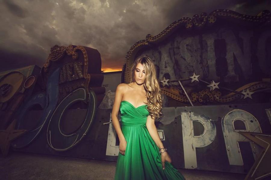 زفاف - Green Vintage Inspired Infinity Dress Knee Length ... Bridesmaids, VLV, Car Show, Wedding, Date Night, Cocktail Party