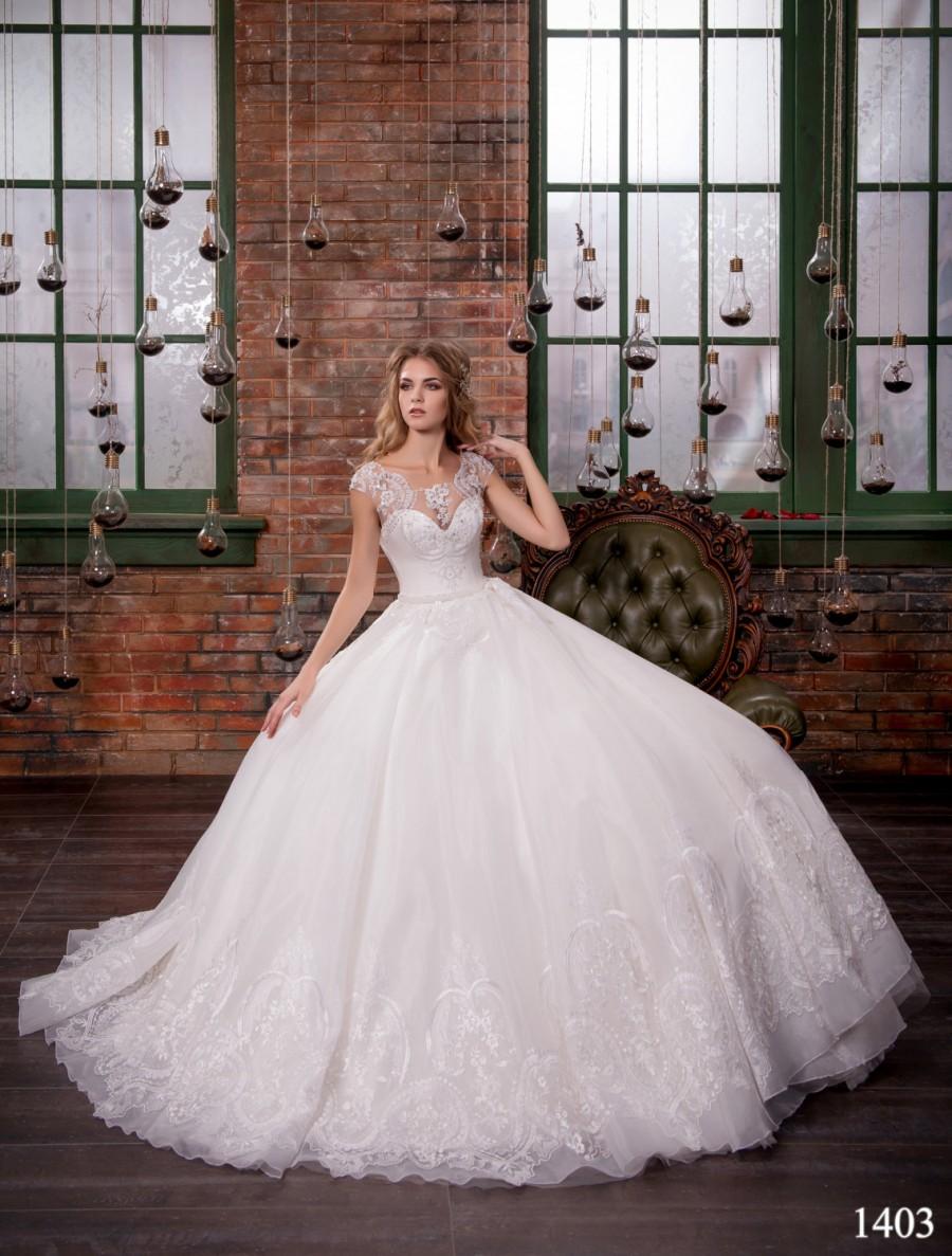 Wedding - Wedding dress, ivory wedding dress, open, open back wedding dress, custom made dress, bridal dress, ivory wedding dress