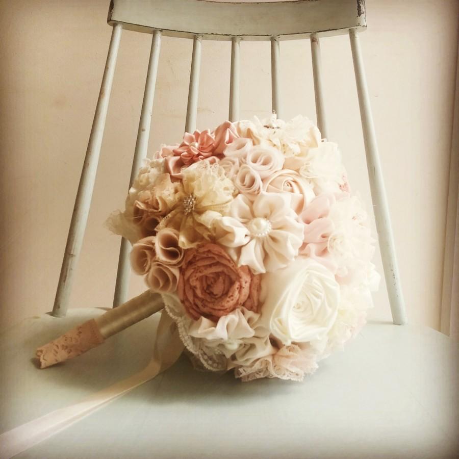 Mariage - wedding bouquet , bridal bouquet , blush bouquet
