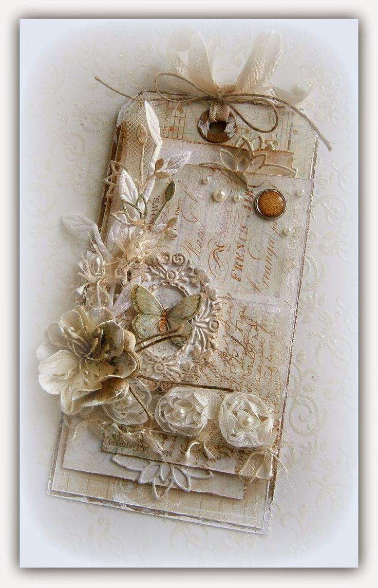 ZuzÄino scrap deco: poslednà kousek z Åady visaÄek ve stylu shabby ...