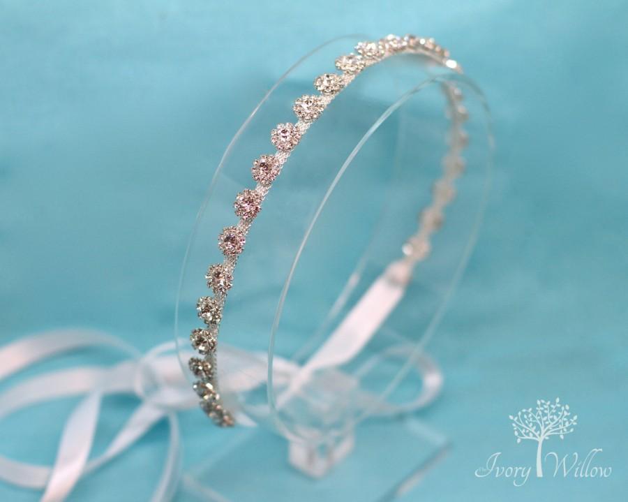 زفاف - Crystal Bridal Headband - Flower Girl Headpiece- Bridal Headpiece - Prom Headband - Bridesmaid Headband - Wedding Accessory - Prom