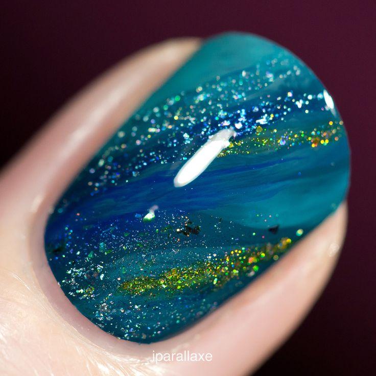 Hochzeit - Nail Art - Australian Opal