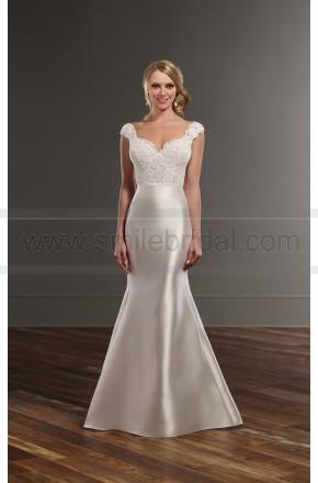 Свадьба - Martina Liana Illusion Lace Silk Skirt Wedding Separates Style Bryn   Selene