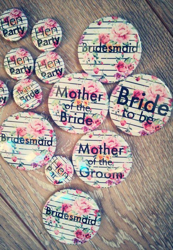 Hochzeit - Festival Inspired Badges