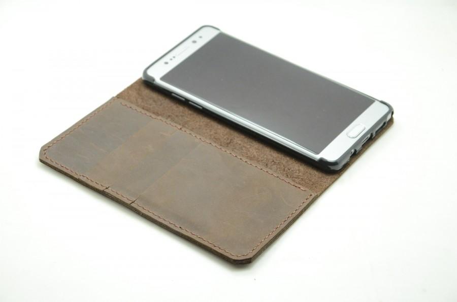 زفاف - Samsung Galaxy note 7 Leather Wallet Case Leather Galaxy note 6 case Galaxy note 7 case GALAXY S7 leather case leather s7 edge
