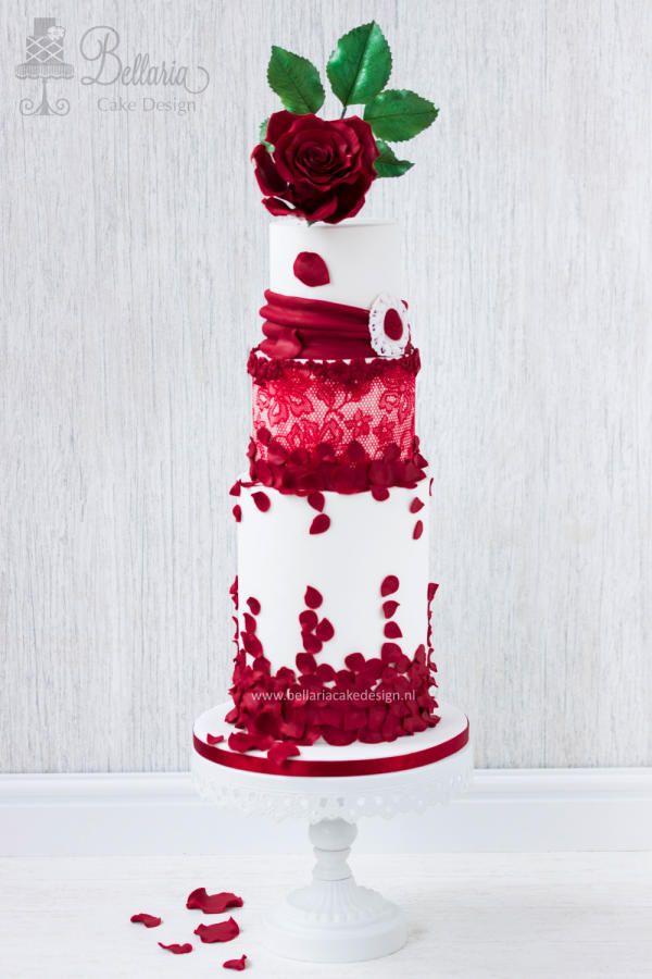 Wedding - Valentine's Wedding Cake