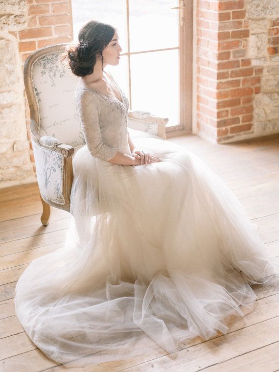 Hochzeit - Tulle Wedding Gown // Olivia (limited Edition)
