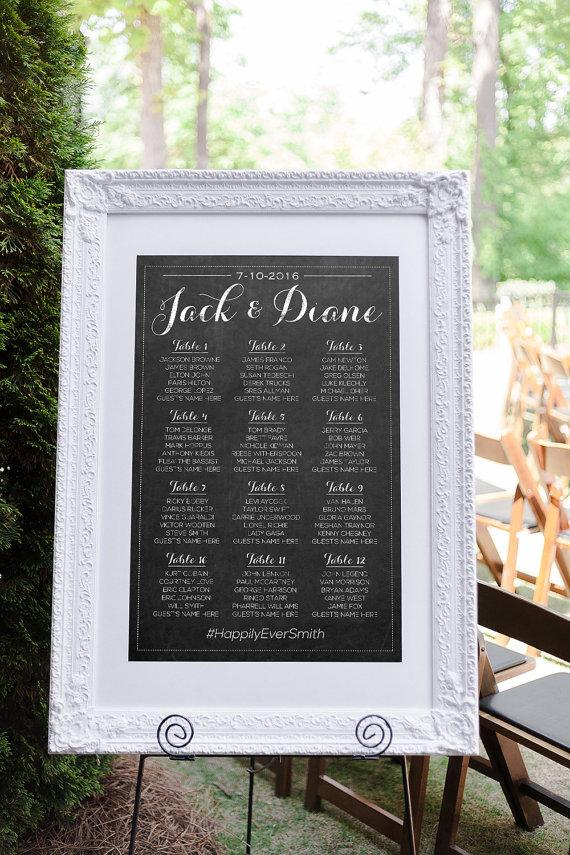 Wedding - Wedding Seating Chart, Wedding Seating Plan, Seating Chart Wedding, Wedding Seating Chart Template, Table Seating, Seating Arrangement Sign