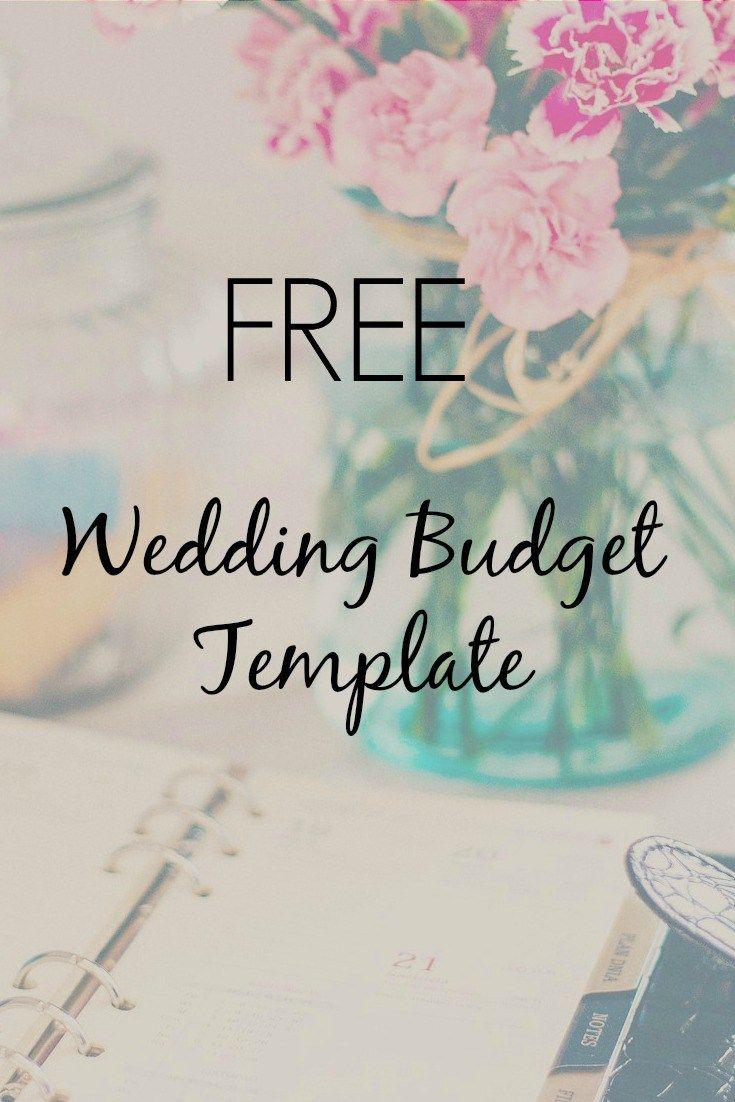 Свадьба - Get Your Dream Wedding With This FREE Budget Template