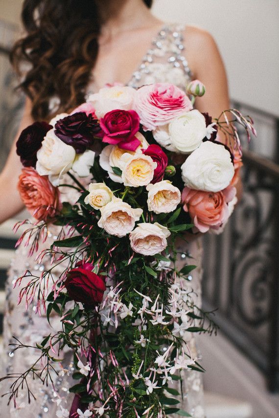Wedding - Colorful Bridal Bouquet 