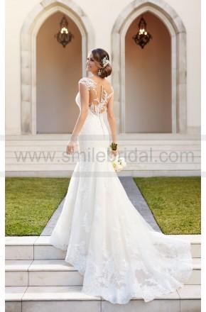 Hochzeit - Stella York Tulle Over Organza Fit And Flare Wedding Dress Style 6269