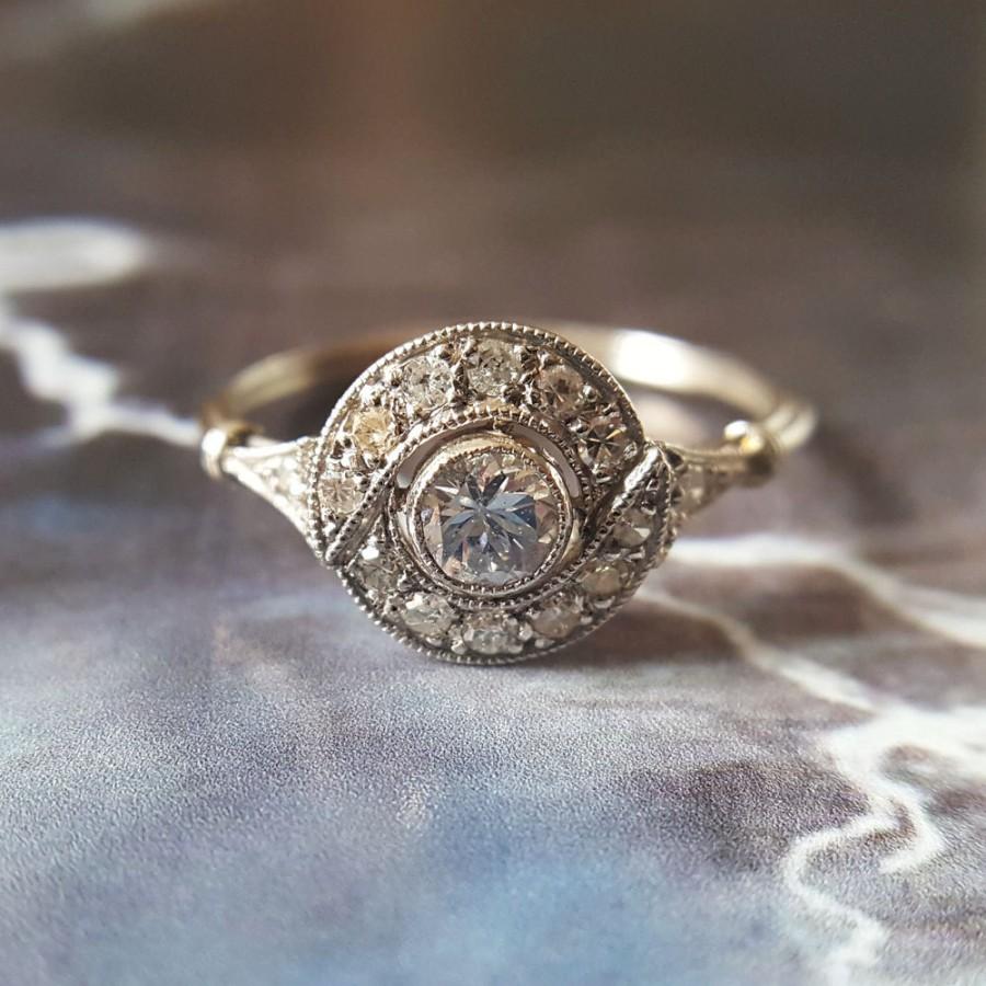 Hochzeit - Antique Engagement Ring 