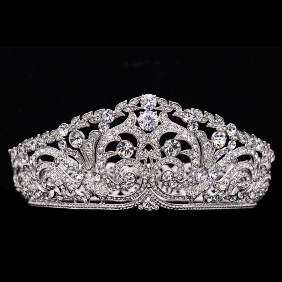 Wedding - Big Tiara,Bridal Crown, Headbands Wedding Hair Accessories,Women Hair Jewelry SHA8708