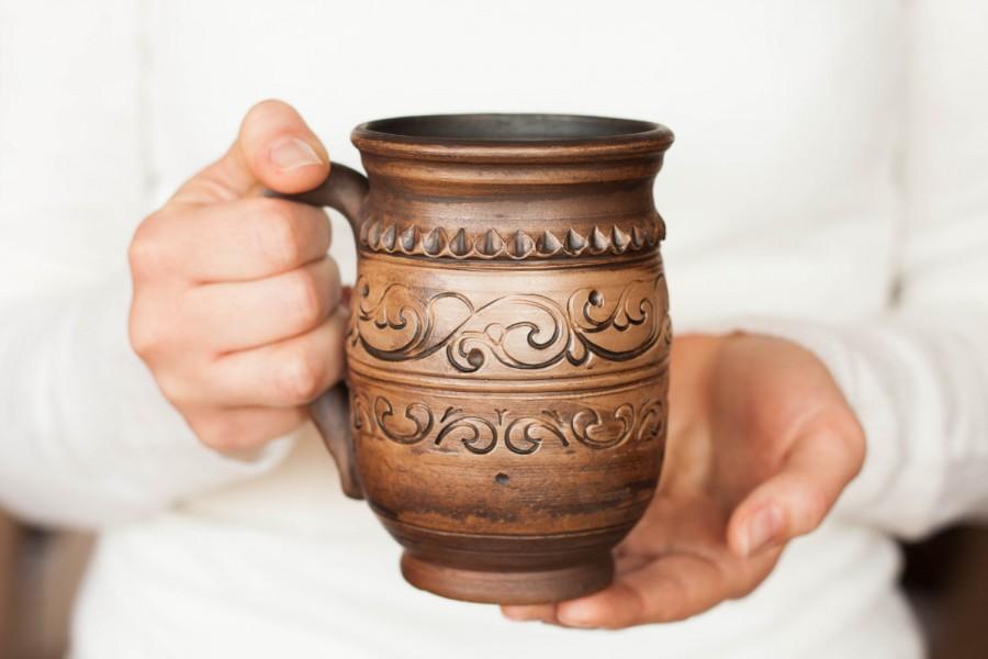 Свадьба - Coffee mug Gift for her Ceramic mug Birthday gift Anniversary Gift for women Unique gift Rustic cup Luxury gift Pottery mug Tea  Coffee set