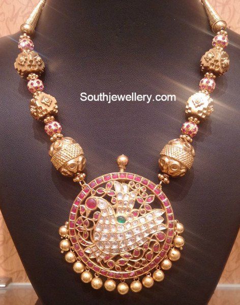 زفاف - Gold Long Chain Latest Jewelry Designs - Page 5 Of 36 - Jewellery Designs