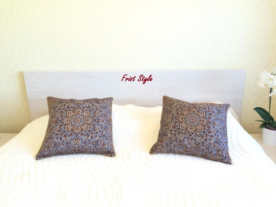 Wedding - ON SALE 25% Silk Pillow Covers, Two Pieces Pillow Covers, Pillow Covers, Pillow