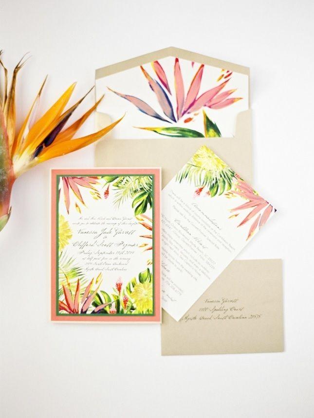 Mariage - 15 Unique Ways To Plan A Tropical-Themed Wedding