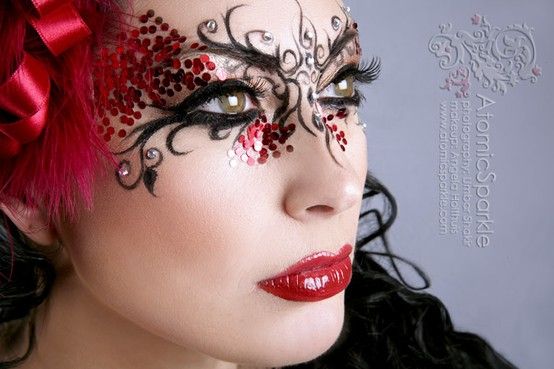 Hochzeit - Masquerade Makeup Ideas - Bing Images