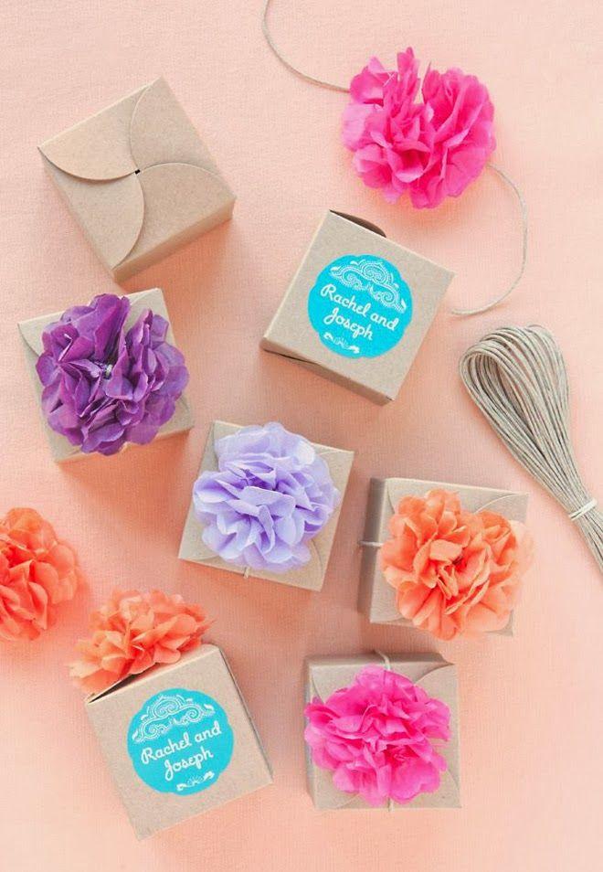 Wedding - 5 Ways To Style Clasp Favor Boxes