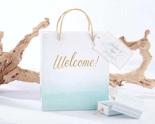 Mariage - Beach Tides Welcome Bags (Set Of 12)