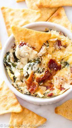 Свадьба - Roasted Garlic And Bacon Spinach Dip