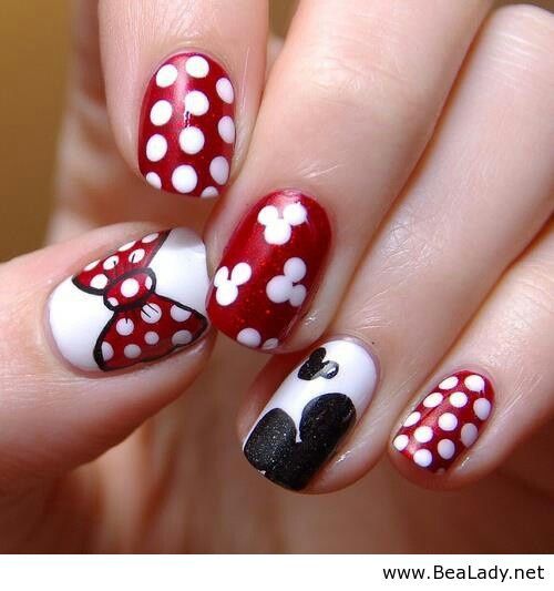 Hochzeit - Lovely Cartoon Themed Nails For The Week