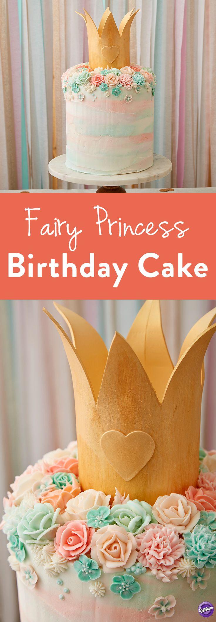 Wedding - Fairy Princess Birthday Cake