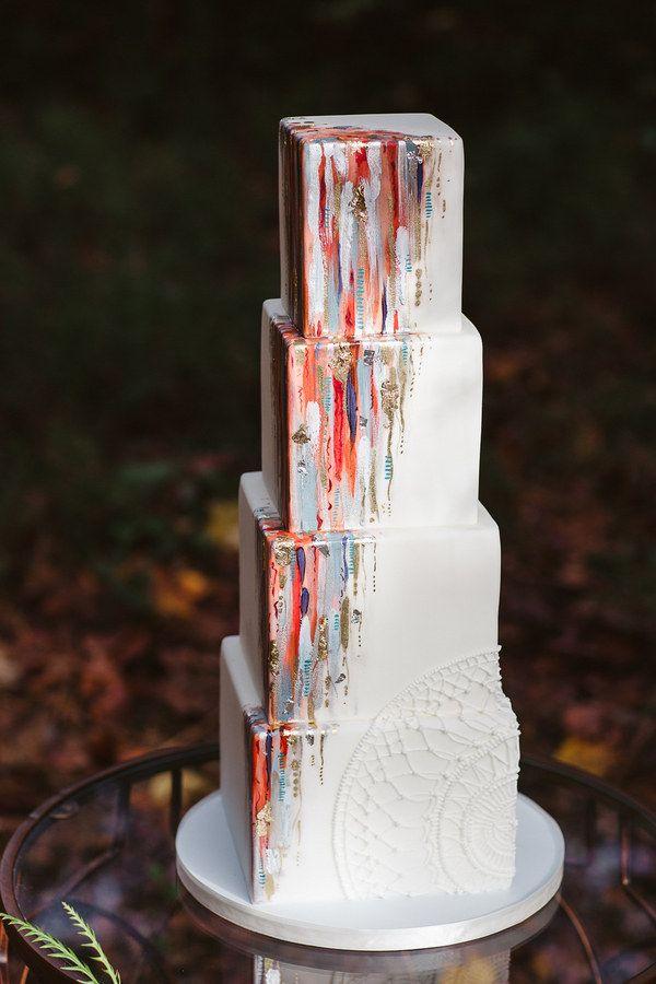 Hochzeit - 27 Gorgeous Wedding Cakes That Are Almost Too Pretty To Eat