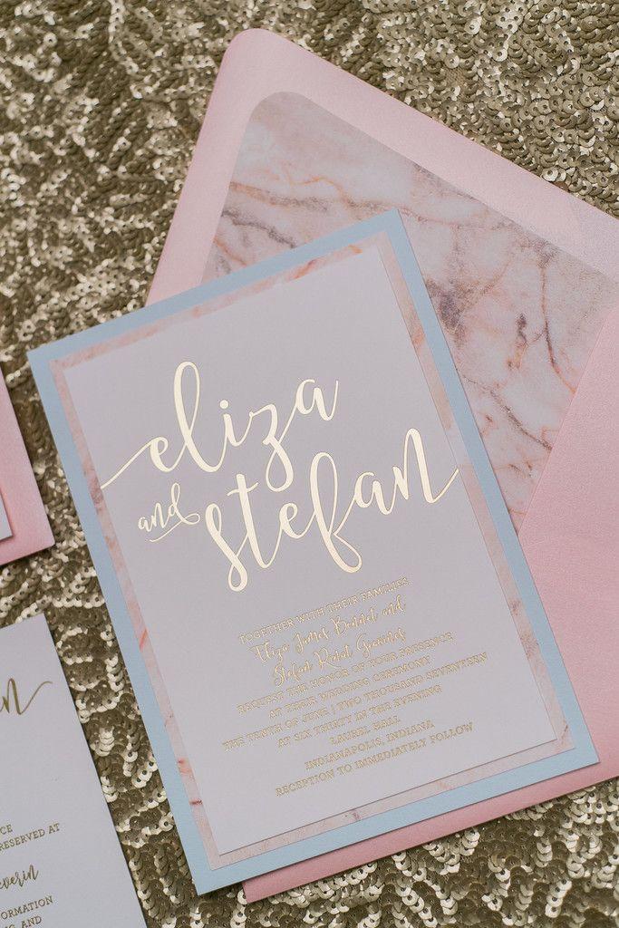 Свадьба - Fancy Glitter Wedding Invitations