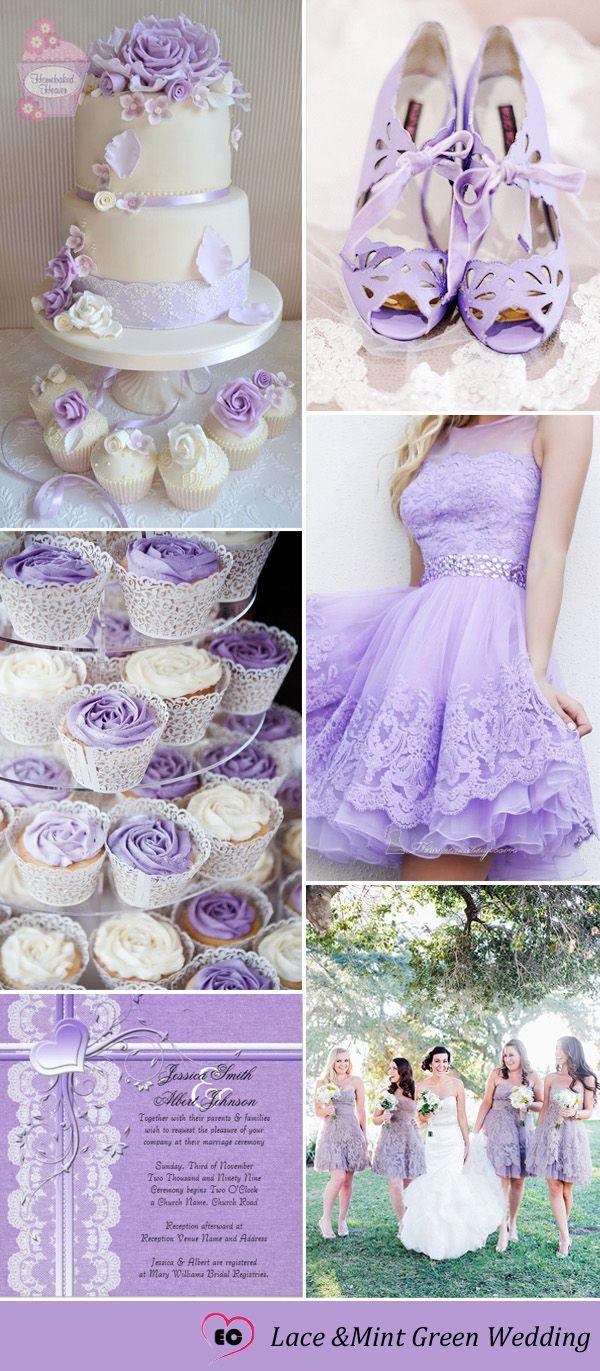 Wedding - Best Wedding Color Palettes For Lace Theme Weddings