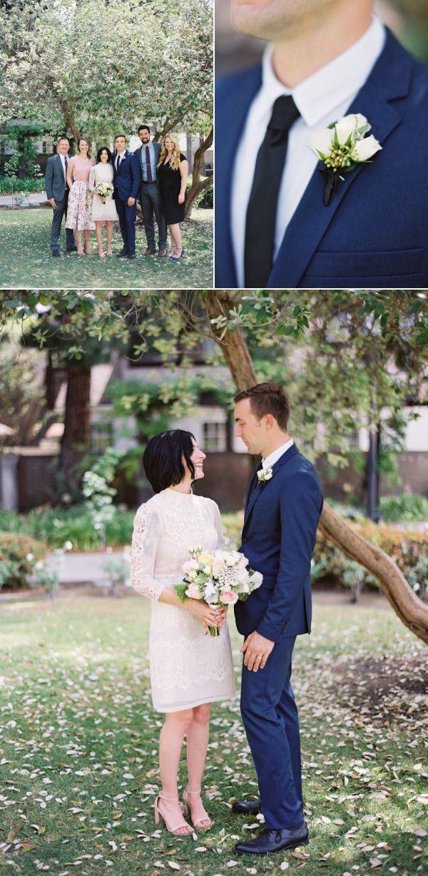 Wedding - A Courthouse Elopement That's Crazy Stylish