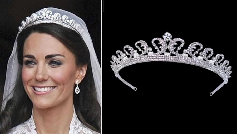 زفاف - Kate Wedding Tiara Kate Middleton Bridal Headpiece Vintage style tiara
