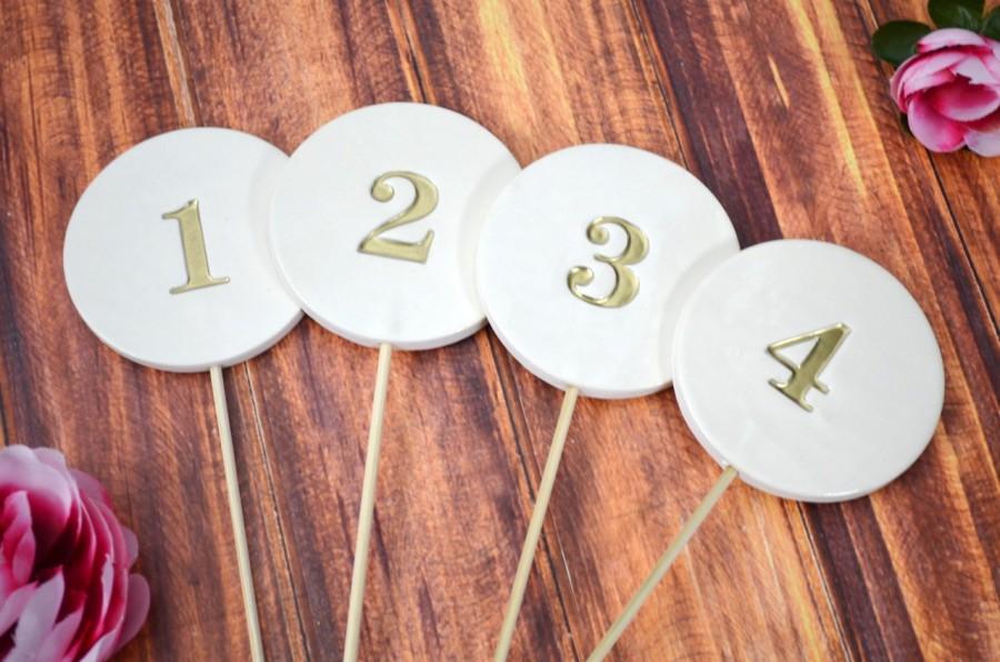 Mariage - Wedding Table Numbers