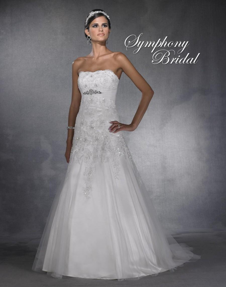 Hochzeit - Symphony Bridal Gowns Style S2911 -  Designer Wedding Dresses