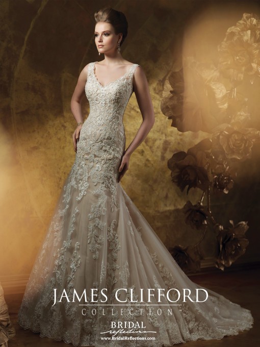Hochzeit - James Clifford J21501 - Burgundy Evening Dresses