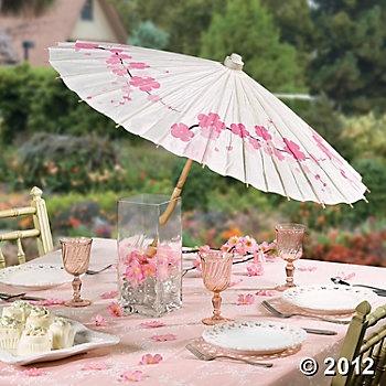 Hochzeit - Cherry Blossom Parasol