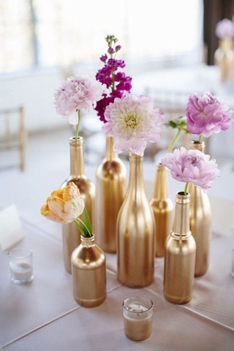Mariage - 52 Cute And Simple Backyard Wedding Centerpieces