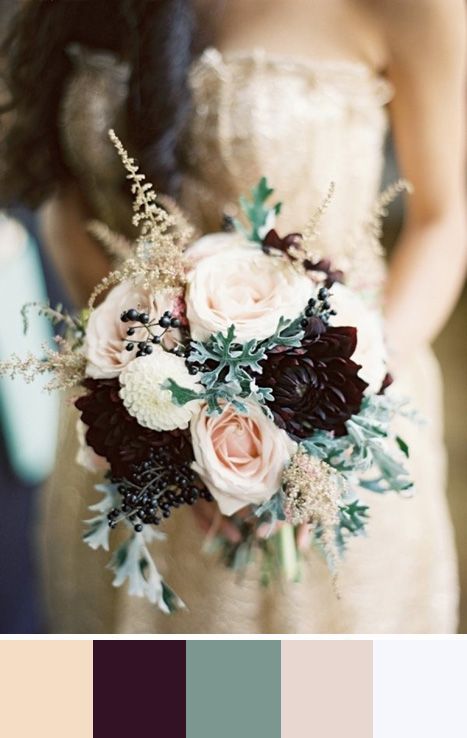 Mariage - 5 Nude Color Palettes For Your Wedding Day