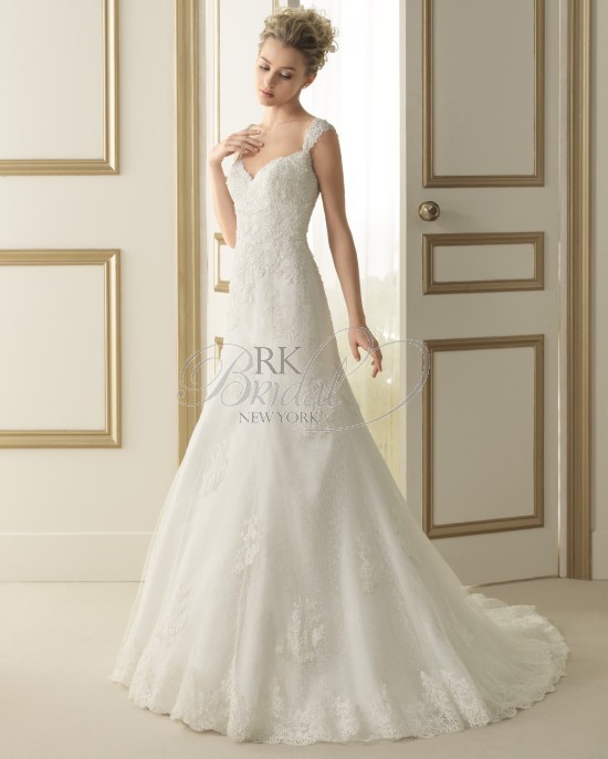 زفاف - Luna Novias By Rosa Clara Spring 2014 Style 156 Esmalte - Elegant Wedding Dresses
