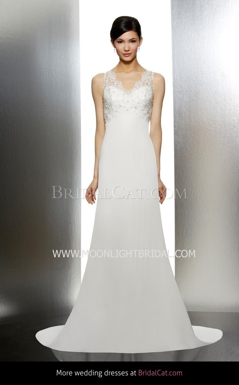 Wedding - Moonlight Moonlight Collection Fall 2013 T609 - Fantastische Brautkleider