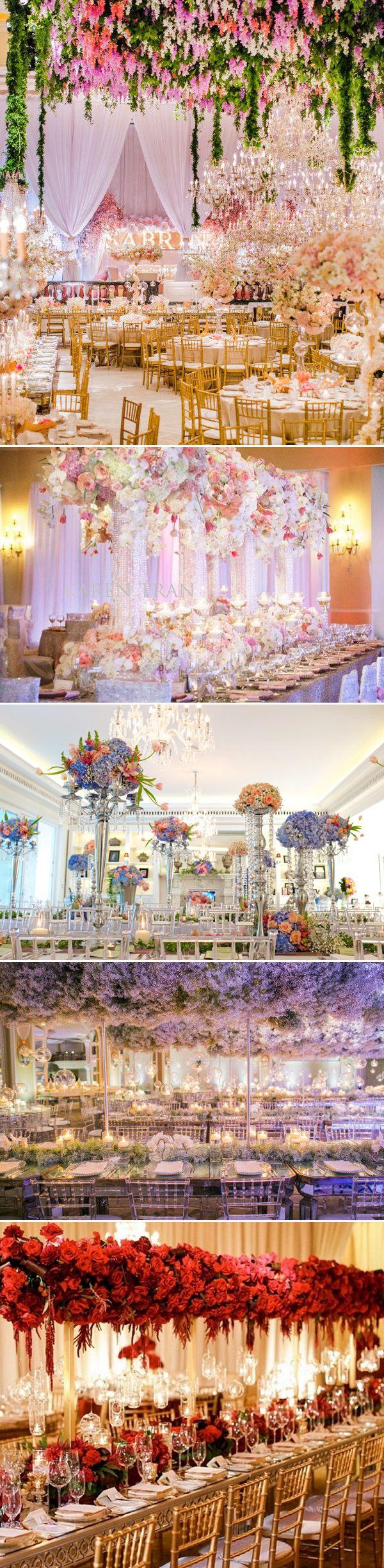 Hochzeit - 30 Stunning Luxury Indoor Reception Decoration Ideas You Don't Want To Miss