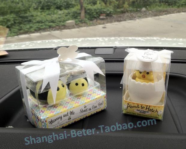 زفاف - Beter Gifts®  Baby Chick Salt and pepper shaker Baby Birthday party souvenirs Tc015
