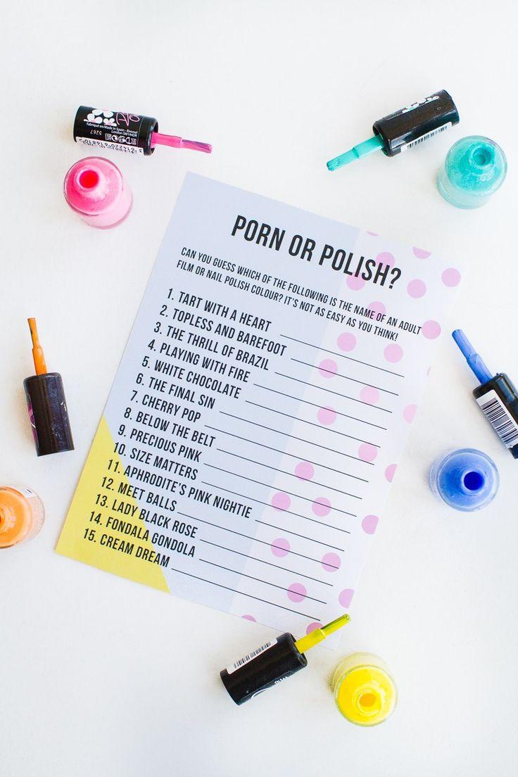 Mariage - PORN OR POLISH HEN PARTY GAME, BACHELORETTE GAME & BRIDAL SHOWER GAME