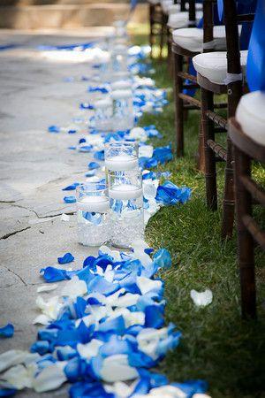Wedding - Decoração De Casamento Na Cor Azul