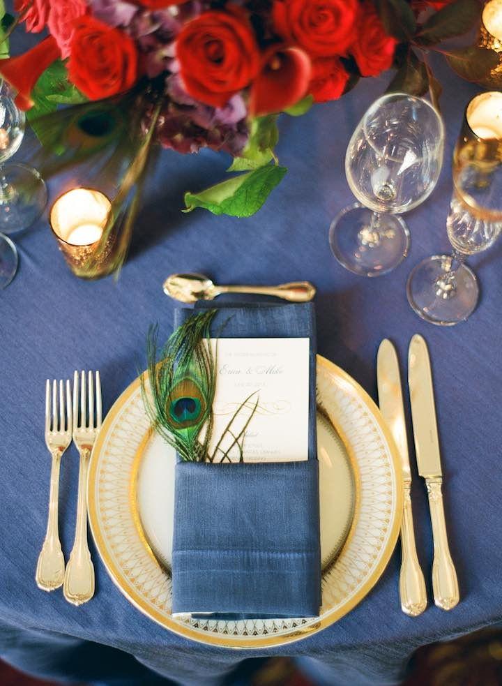 Свадьба - San Francisco Wedding Peacock Inspiration