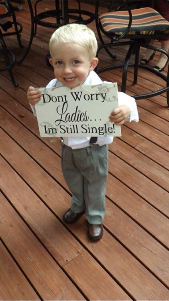 Wedding - Stop It: The 14 Cutest Ring Bearers And Flowers Girls That Ever Were