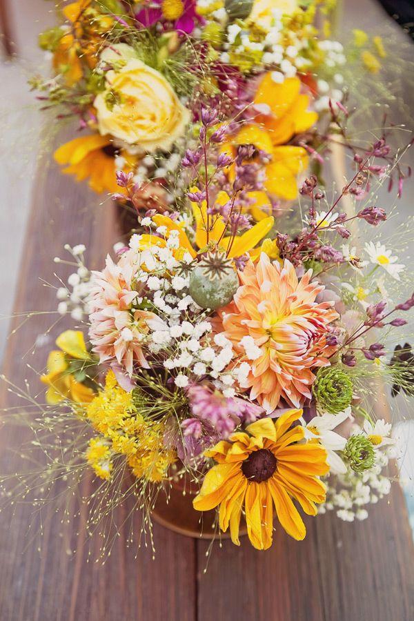 Hochzeit - Fresh Yellow Flowers